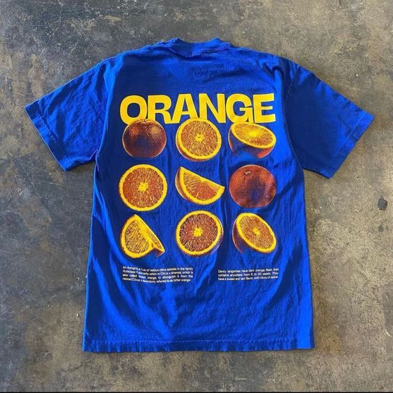 Orange T-Shirt 002 fashionstation